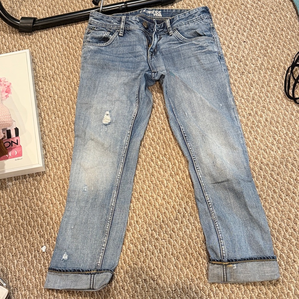Express Jeans in Light Blue